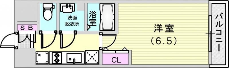 使いやすい間取りです。