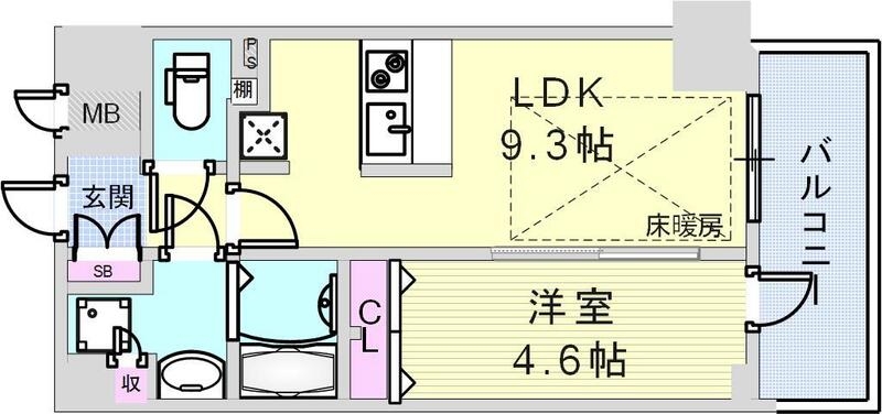 人気の間取りですよー♪