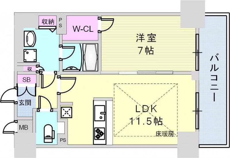 人気の間取りですよー♪