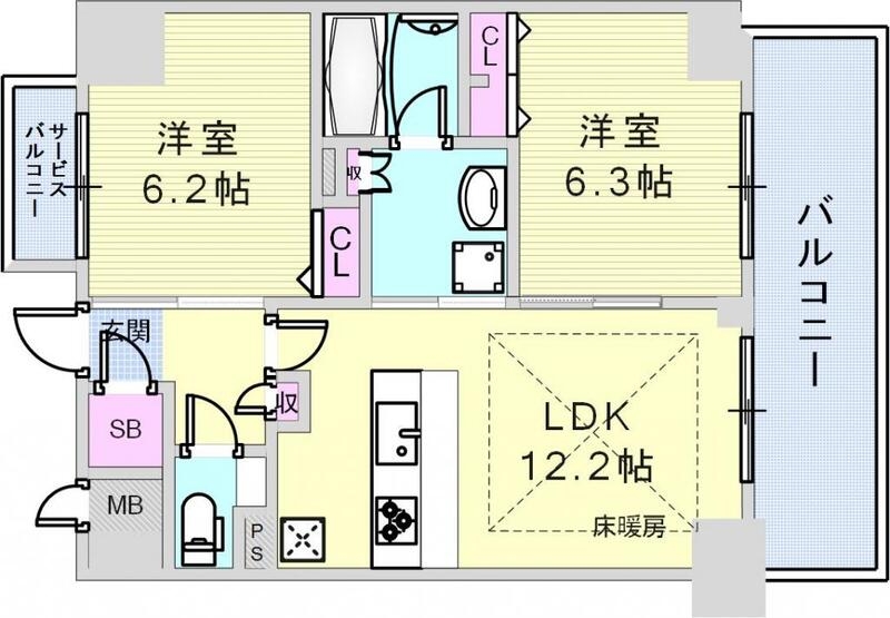 人気の間取りですよー♪