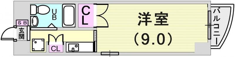 ゆったりとした間取りです