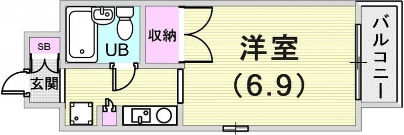 ゆったりとした間取りです