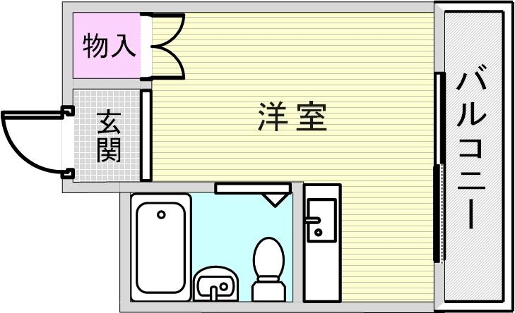 7階の間取り図