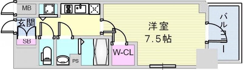 使いやすい間取りです