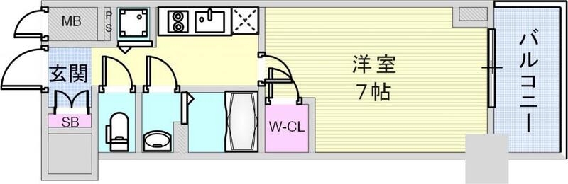使いやすい間取りです