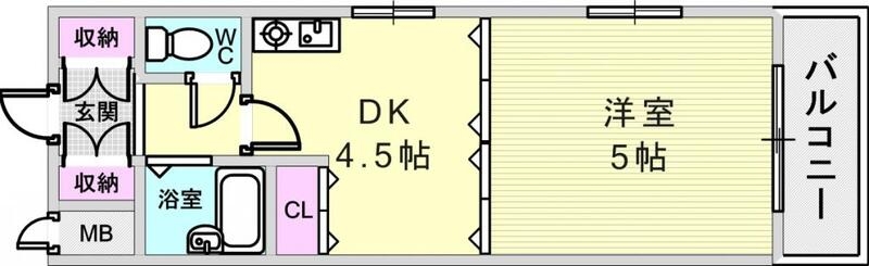 1DK（25.31平米）女性専用・モニターホン・IHコンロ