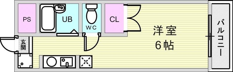 スッキリした間取りですね