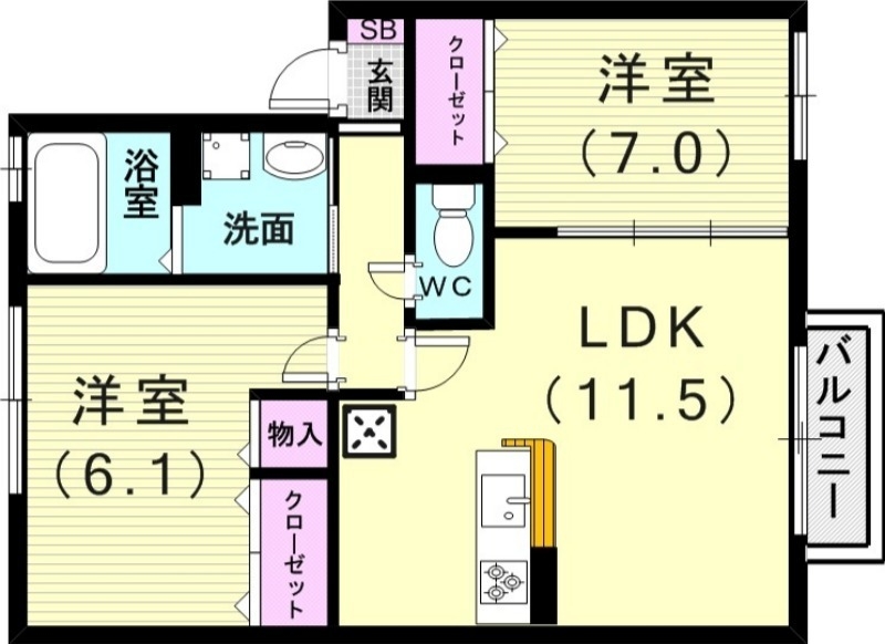静閑で、豊かな暮らしの環境に恵まれています