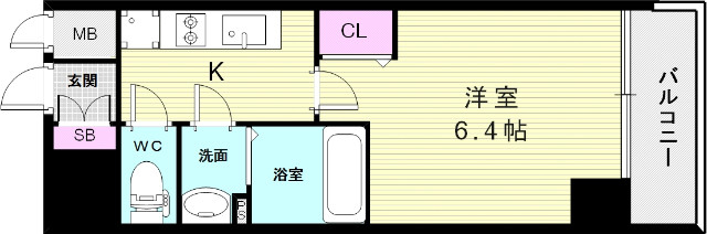 2階の間取り図