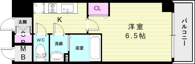 5階の間取り図