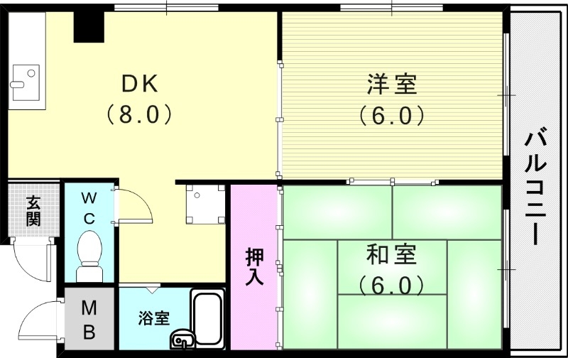 3階の間取り図