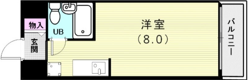4階の間取り図