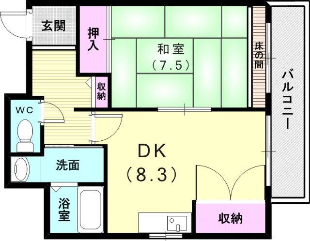 3階の間取り図