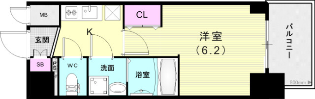 3階の間取り図