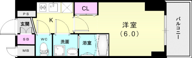 3階の間取り図