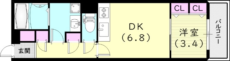5階の間取り図