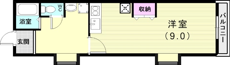 3階の間取り図