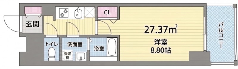 6階の間取り図