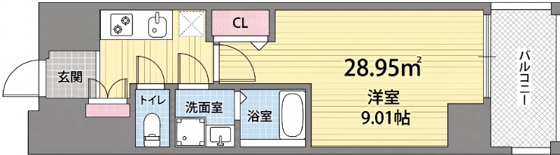 7階の間取り図