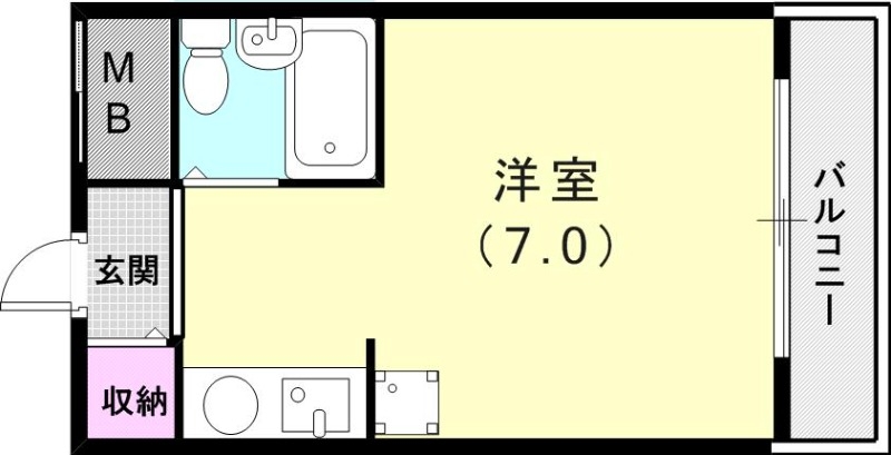 3階の間取り図