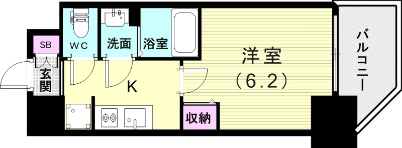 13階の間取り図