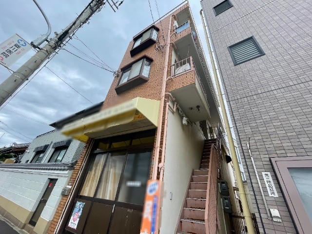 岡山マンションの外観
