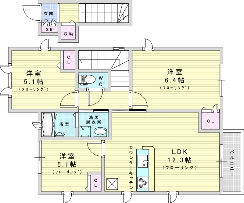 間取図