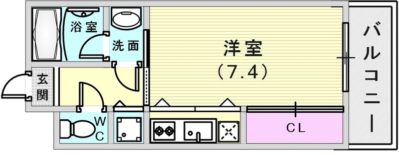 使いやすい間取です。