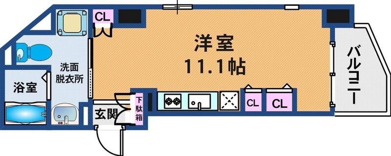 5階の間取り図