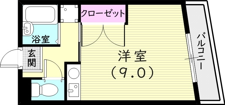 1階の間取り図