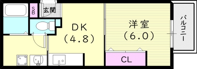 3階の間取り図