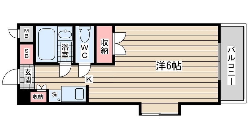 似鳥暮らしには快適な間取りです。