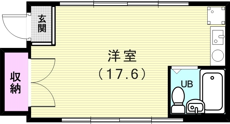 4階の間取り図