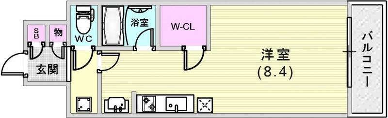 13階の間取り図