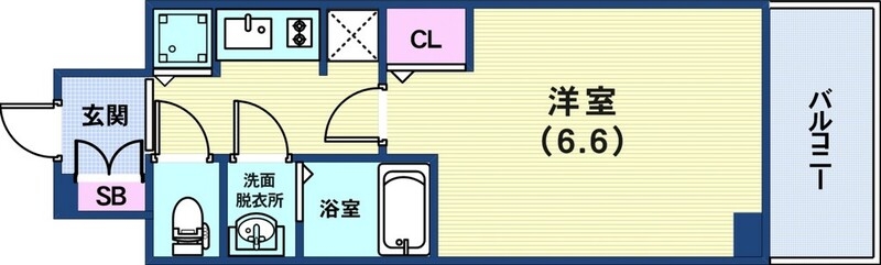 14階の間取り図