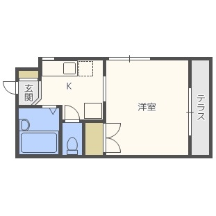 2階の間取り図