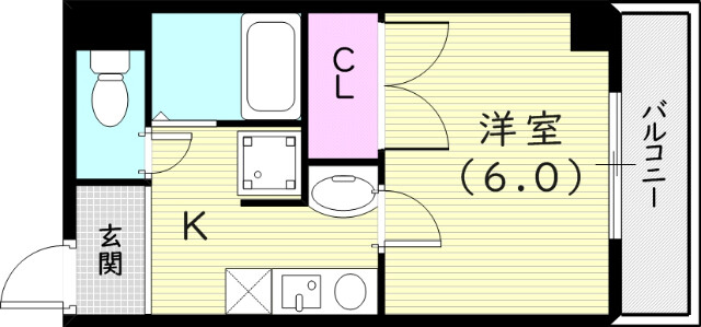 2階の間取り図