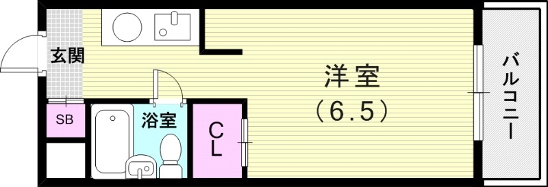 2階の間取り図