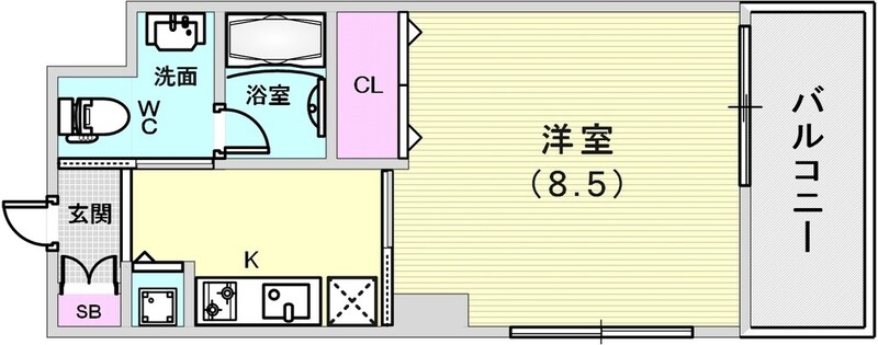 14階の間取り図