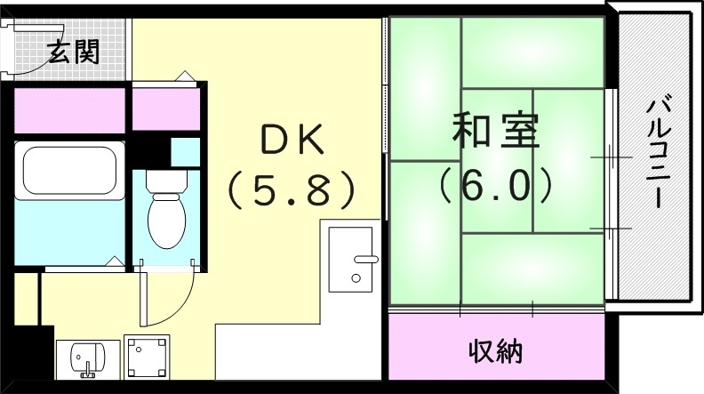 2階の間取り図