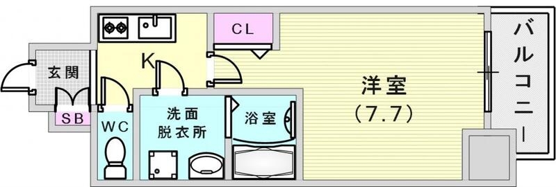 使いやすい間取りですね。