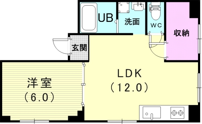 3階の間取り図