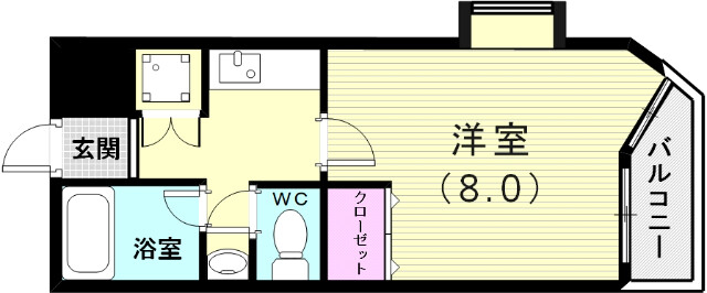 1階の間取り図