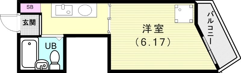 2階の間取り図