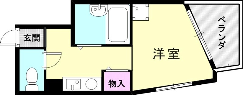 2階の間取り図