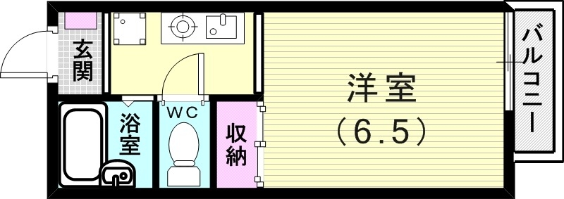 1階の間取り図