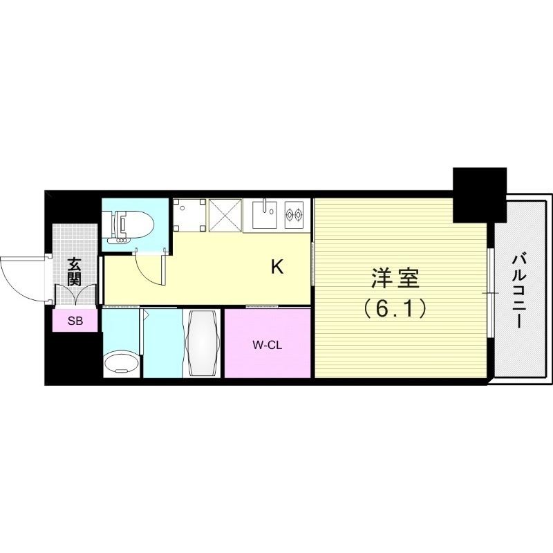 2階の間取り図
