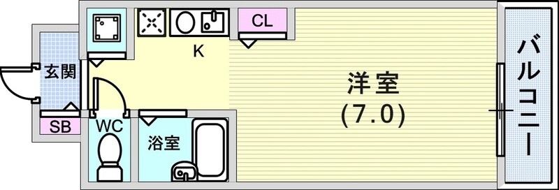 1R（21.86平米）IHコンロ・TVモニターホン
