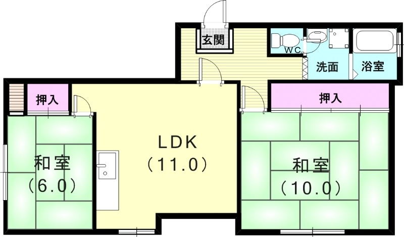 3階の間取り図