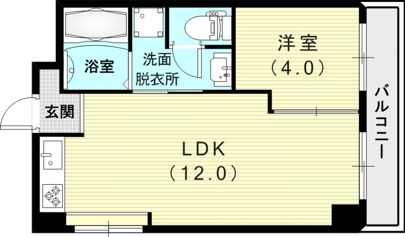 3階の間取り図